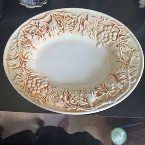 TRE CI High Strength Earthenware Large Serving dish 15"x19" Made In Italy